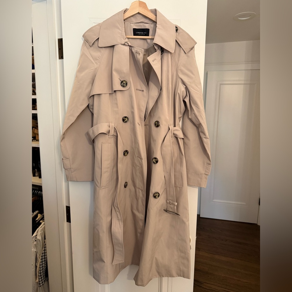 London Fog Classic Tan Trench Coat